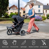 Out n About Nipper V6 Single Pushchair - Summit Black