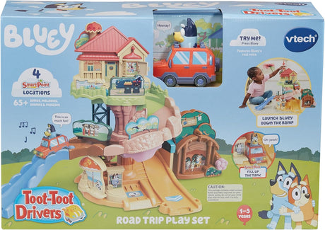 VTech Toot-Toot Drivers® Bluey Road Trip Play Set Toy