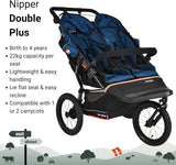 Out n About Nipper V6 Plus Double Pushchair - Highland Blue