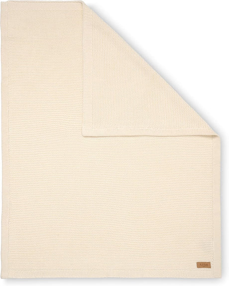 Tutti Bambini Chunky Knitted Baby Blanket 75 x 100cm - Fresh Cream