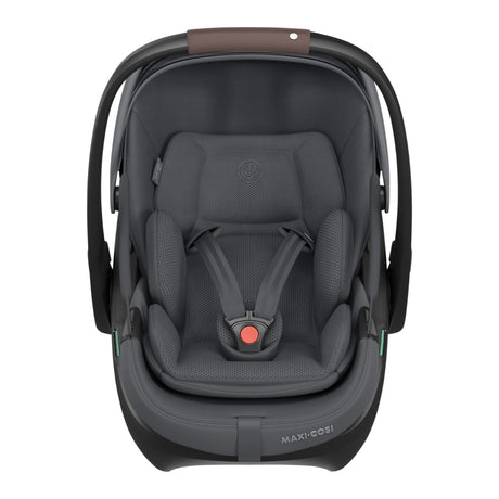 Maxi Cosi Coral Slide Pro Infant Car Seat & FamilyFix Slide Pro ISOFIX Base - Moon Graphite