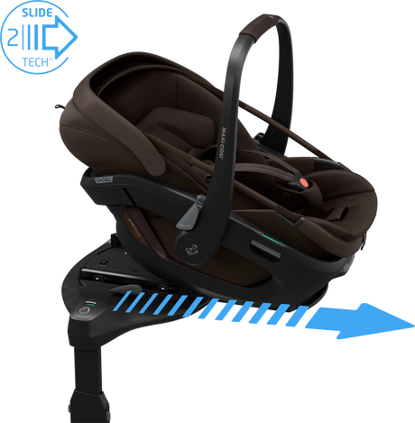 Maxi Cosi Coral Slide Pro Infant Car Seat - Espresso Brown