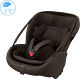 Maxi Cosi Coral Slide Pro Infant Car Seat & FamilyFix Slide Pro ISOFIX Base - Espresso Brown