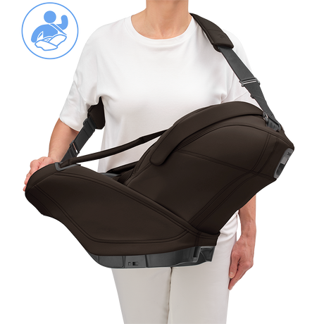 Maxi Cosi Coral Slide Pro Infant Car Seat - Espresso Brown