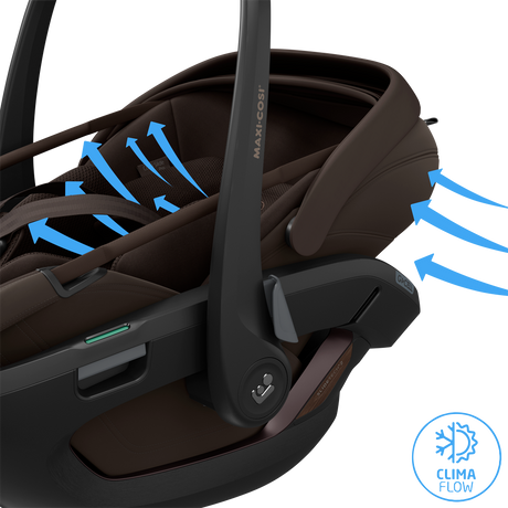 Maxi Cosi Coral Slide Pro Infant Car Seat - Espresso Brown