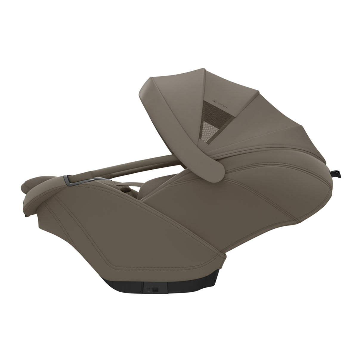 Maxi Cosi Coral Slide Pro Infant Car Seat & FamilyFix Slide Pro ISOFIX Base - Oak Truffle