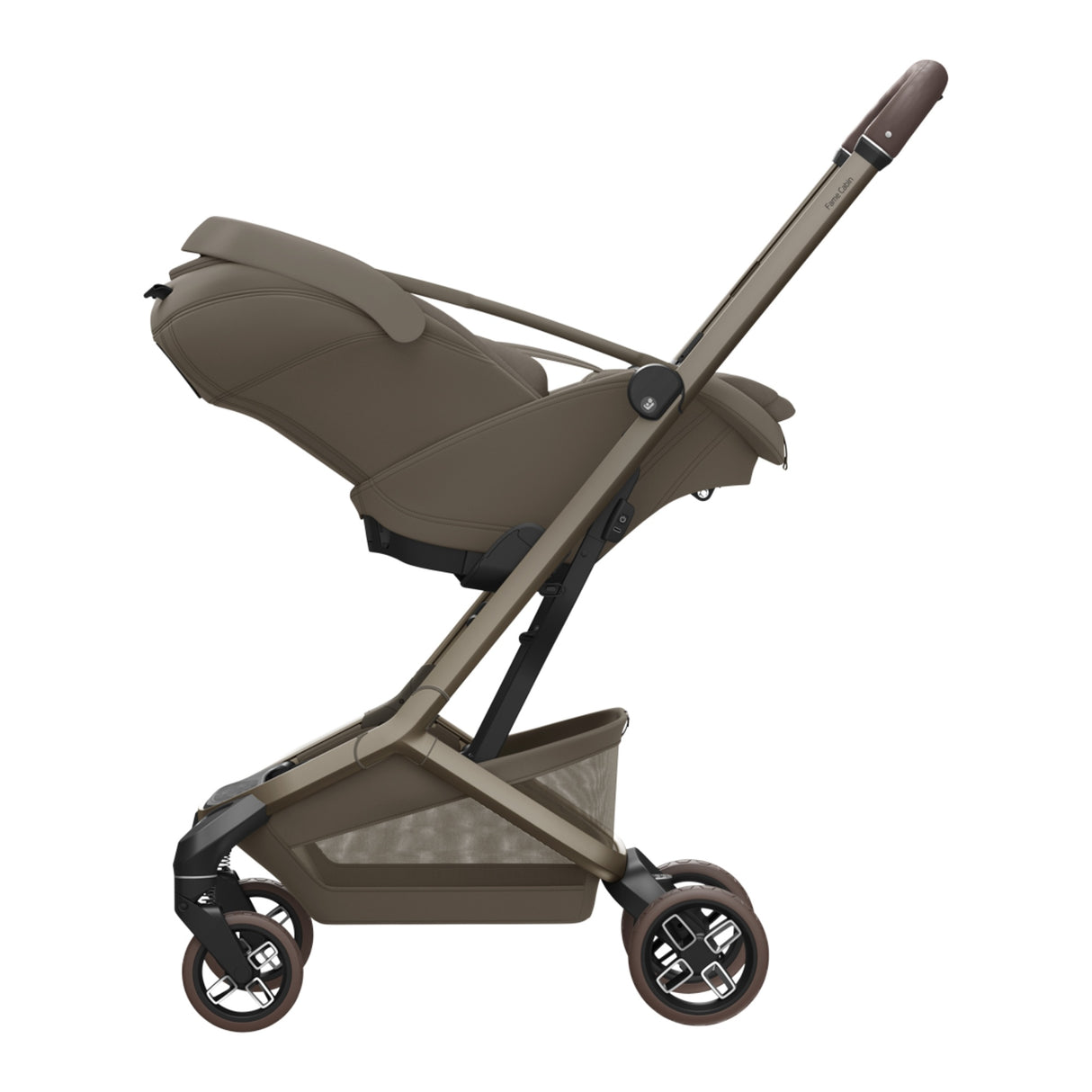 Maxi Cosi Coral Slide Pro Infant Car Seat & FamilyFix Slide Pro ISOFIX Base - Oak Truffle