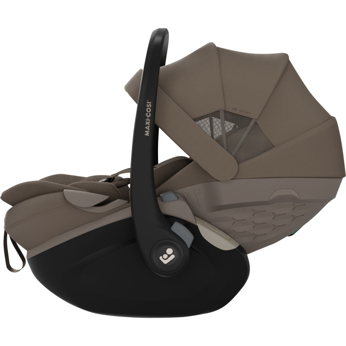 Maxi-Cosi Fame 2026 Premium Travel System with Pebble Slide Pro and Slide Pro Base - Oak Truffle