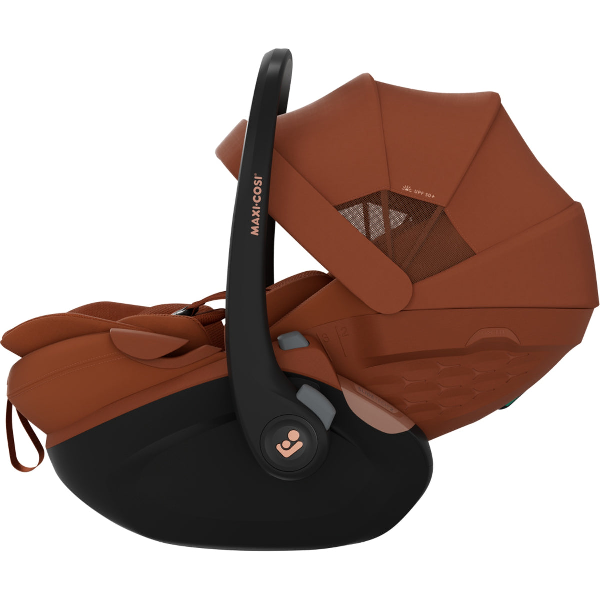 Maxi-Cosi Fame 2026 Premium Travel System with Pebble Slide Pro and Slide Pro Base - Copper Terra