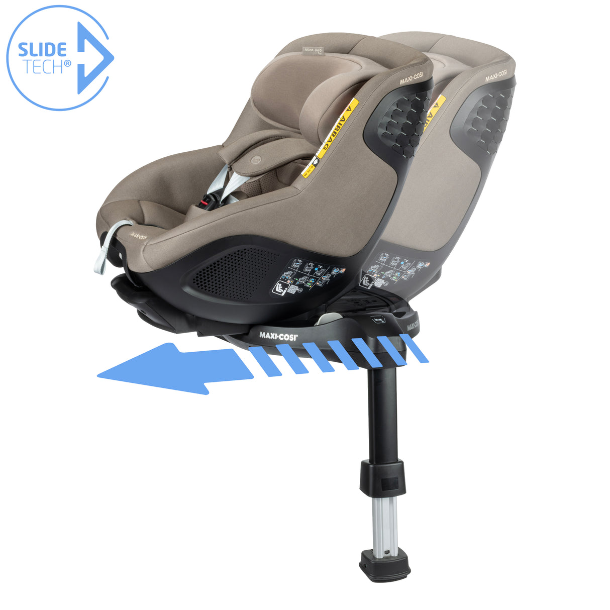 Maxi Cosi Mica 360 Pro Rotating Car Seat - Authentic Sage Taupe