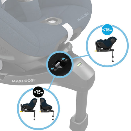 Maxi Cosi Mica 360 Pro Rotating Car Seat - Authentic Grey