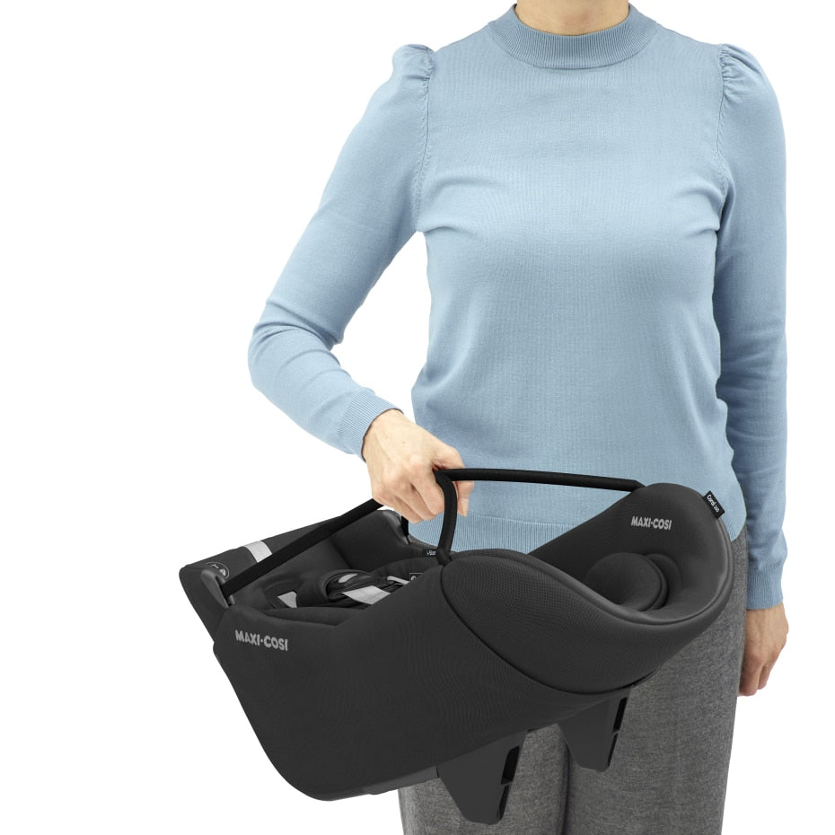 Maxi Cosi Coral 360 Infant Car Seat - Essential Black