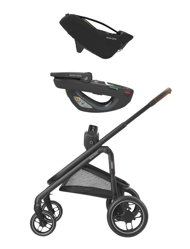 Maxi Cosi Coral 360 Infant Car Seat - Essential Black