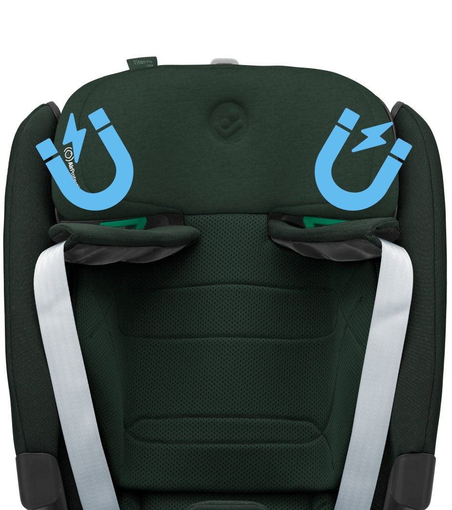 Maxi Cosi Titan Pro i-Size Car Seat - Authentic Green