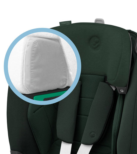 Maxi Cosi Titan Pro i-Size Car Seat - Authentic Green