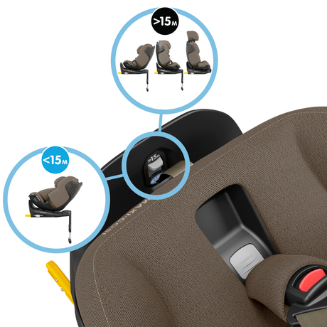 Maxi Cosi Emerald 360 Pro Car Seat - Authentic Truffle