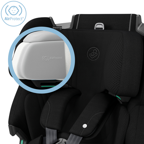 Maxi Cosi Emerald 360 Pro Car Seat - Authentic Black