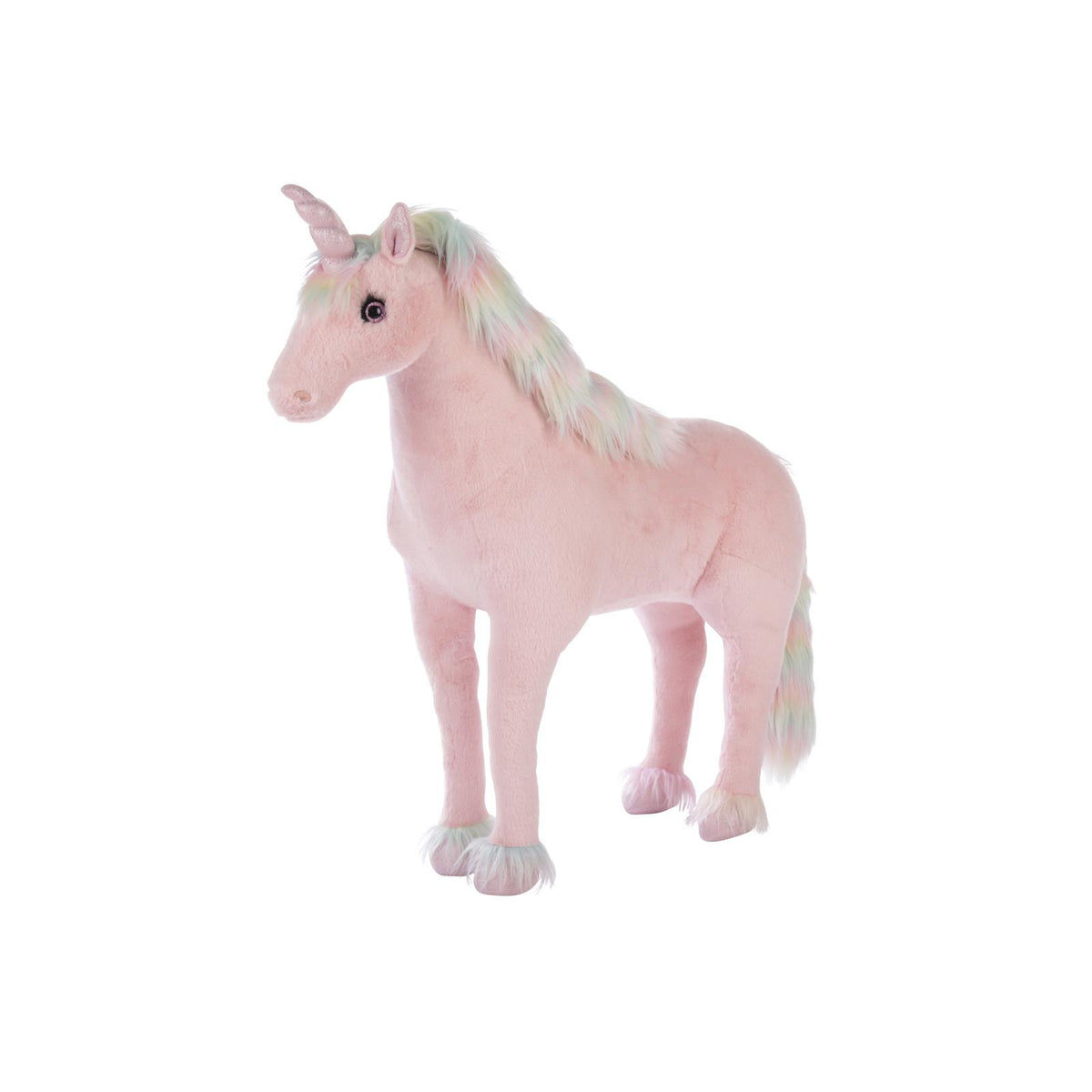 CuddleCo Standing Unicorn 90cm - Rainbow