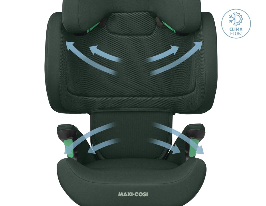 Maxi Cosi RodiFix R i-Size High Back Booster - Authentic Green