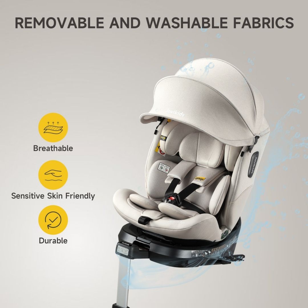 Jovikids Ranger 2 Rotating Car Seat - Milkstone