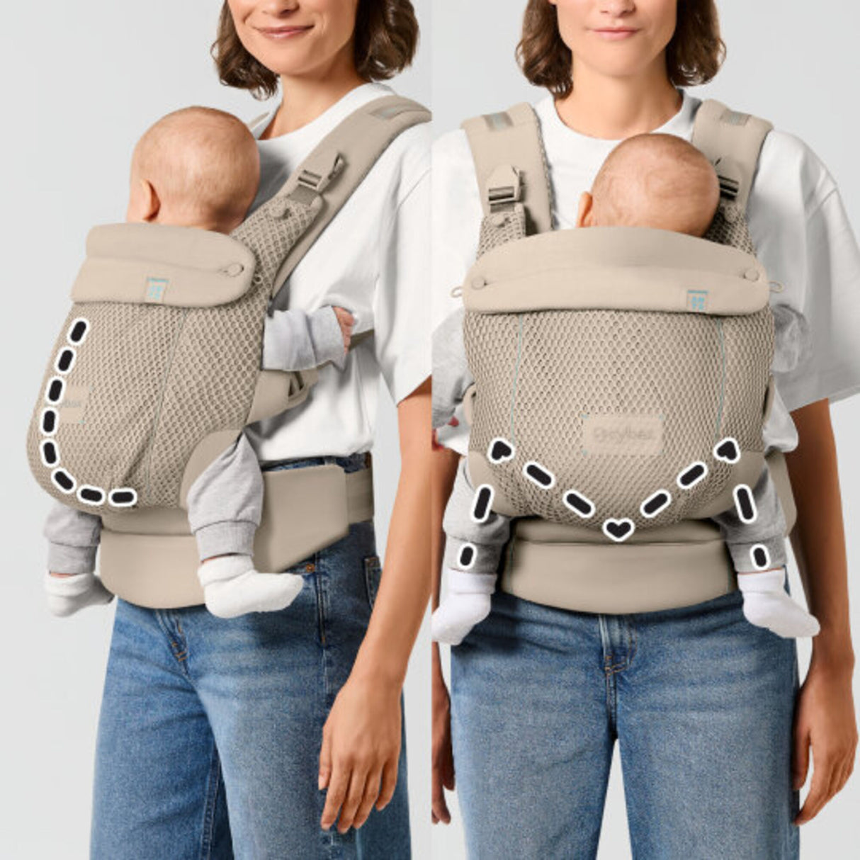 Cybex Amya Baby Carrier - Chocolate Brown