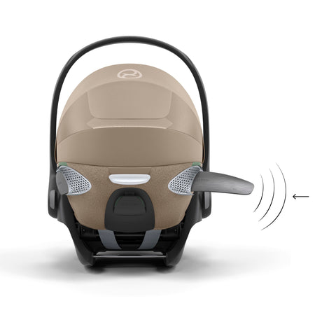 Cybex ePriam 2026 Ultimate Bundle with Cloud T & ISOIFX Base - Matt Black/Cozy Beige