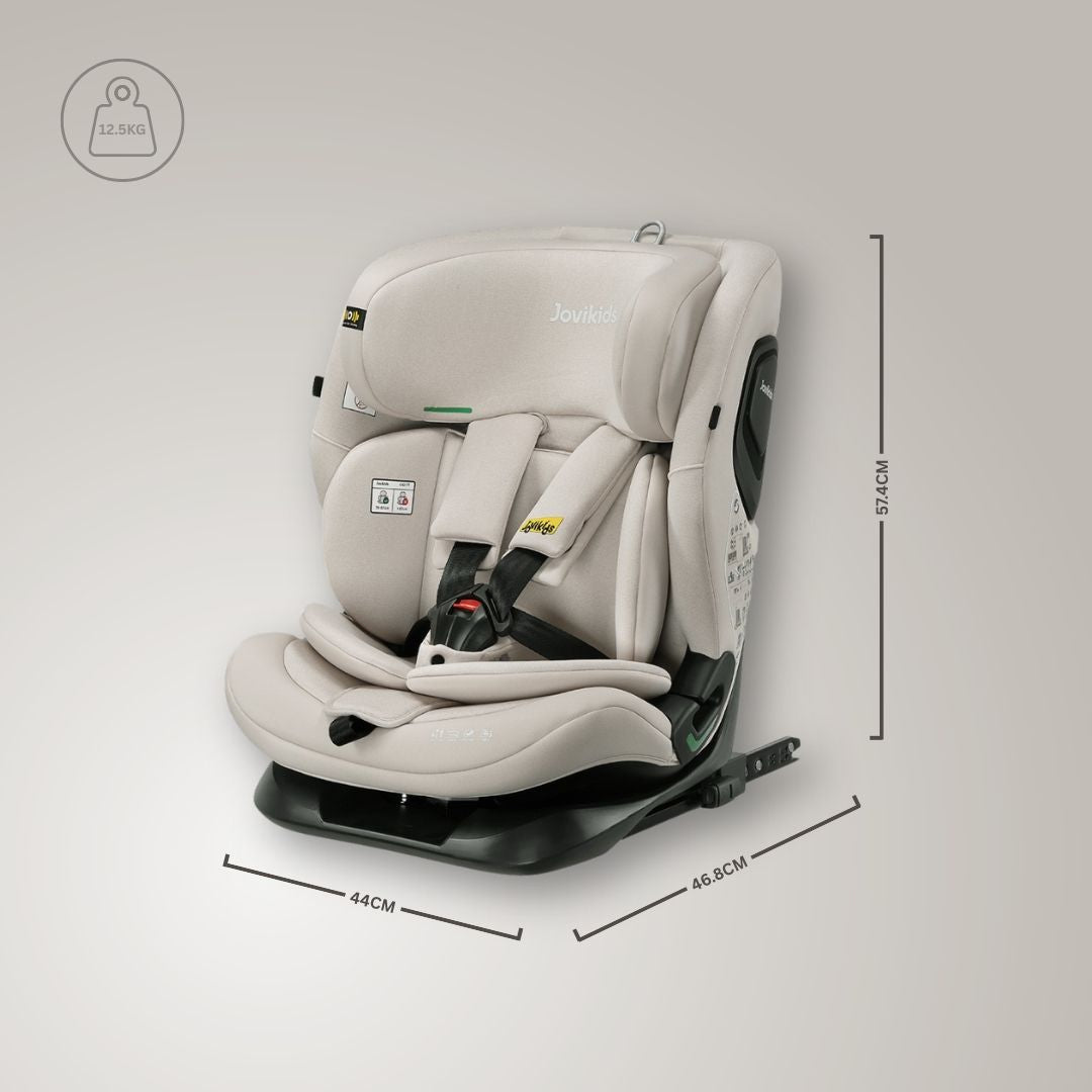 Jovikids Cici TT Car Seat - Milkstone