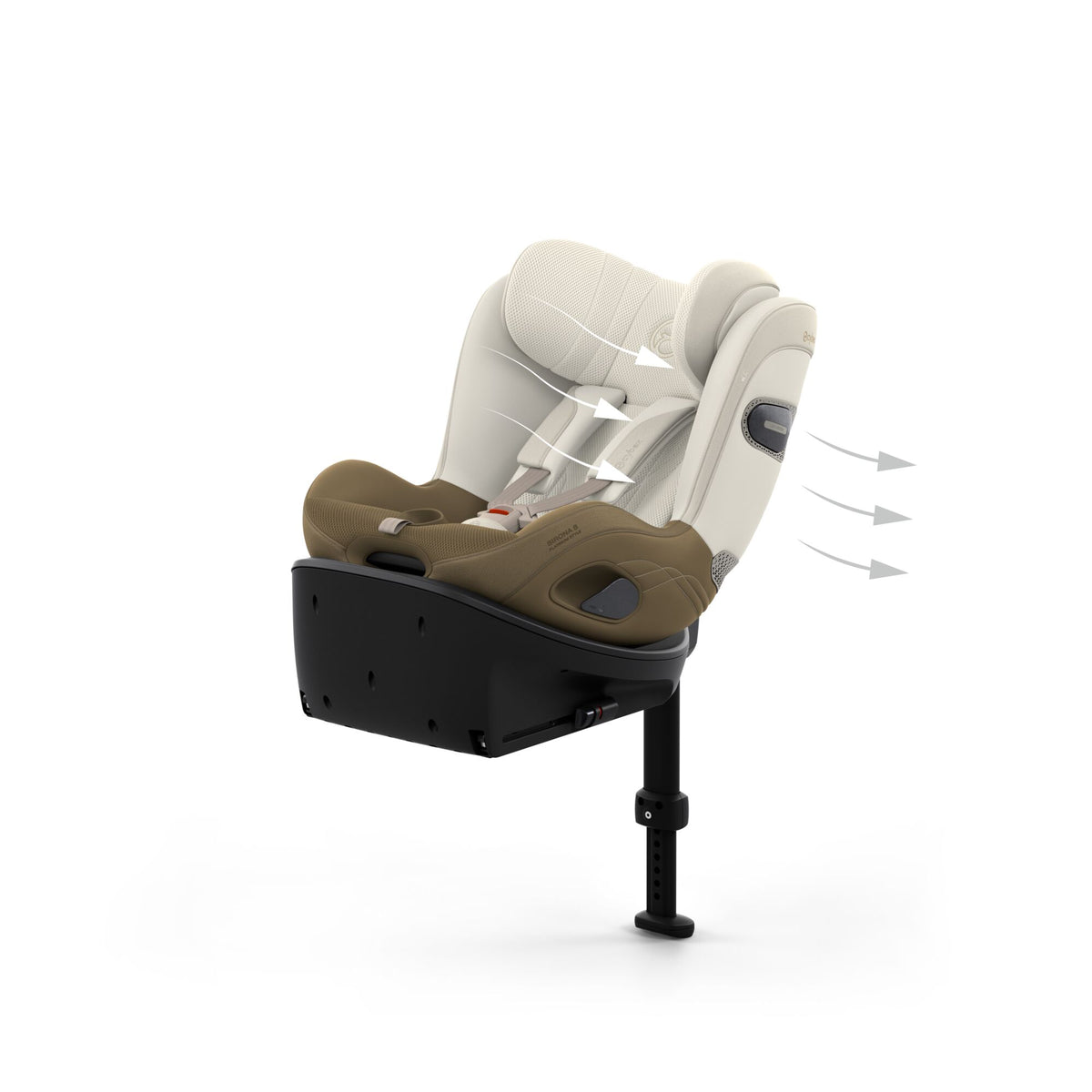 Cybex Sirona S i-Size 360° Car Seat - STYLE Jade Green
