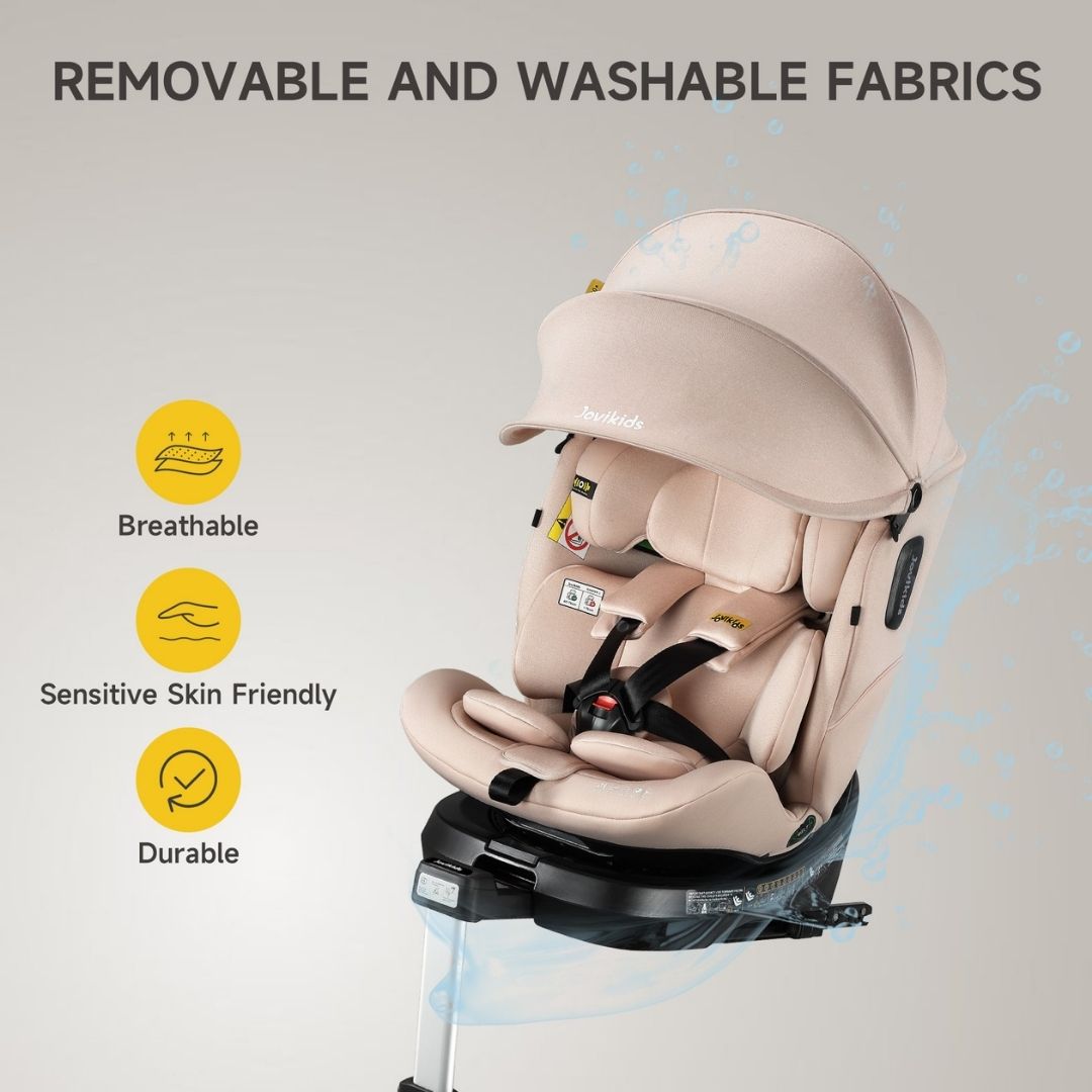 Jovikids Ranger 2 Rotating Car Seat - Rosewood