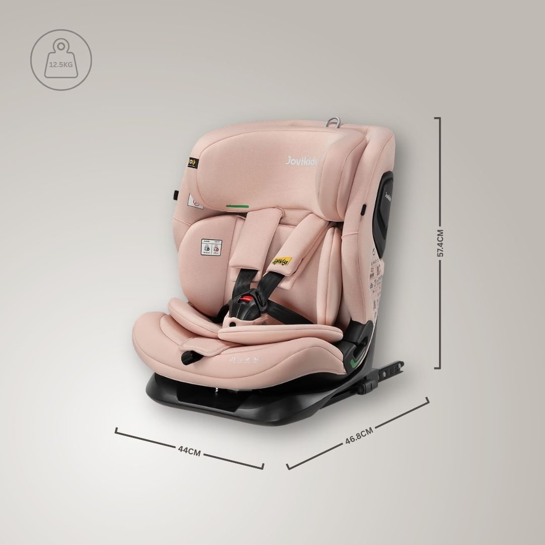 Jovikids Rober+ Folding High Back Booster - Rosewood