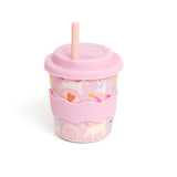 Chino Club Pink Unicorn 8oz Cup & Straw