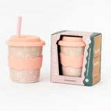Chino Club Daisy 8oz Cup & Silicone Straw