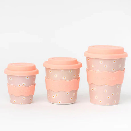 Chino Club Daisy 8oz Cup & Silicone Straw