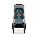 Cybex Talos S Lux Newborn Nest Travel System with Cloud G Car Seat & ISOFIX Base - Stormy Blue