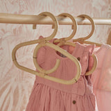 CuddleCo Aria Hangers 9 Pack - Rattan