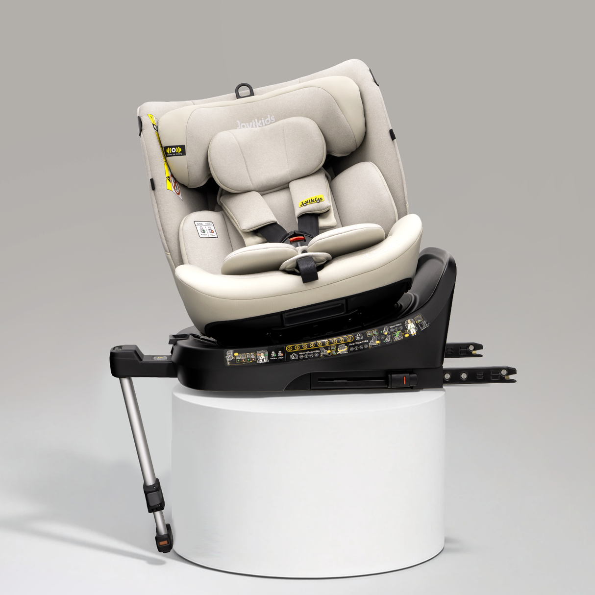 Jovikids Ranger 2 Rotating Car Seat - Milkstone