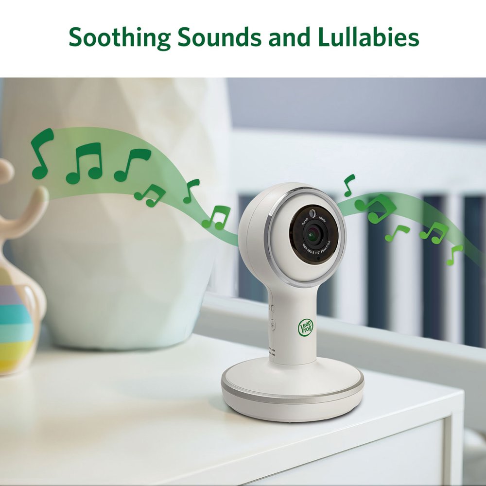 Leapfrog LF5817 7" Over-The-Crib Smart HD Video Baby Monitor