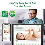 Leapfrog LF5817 7" Over-The-Crib Smart HD Video Baby Monitor