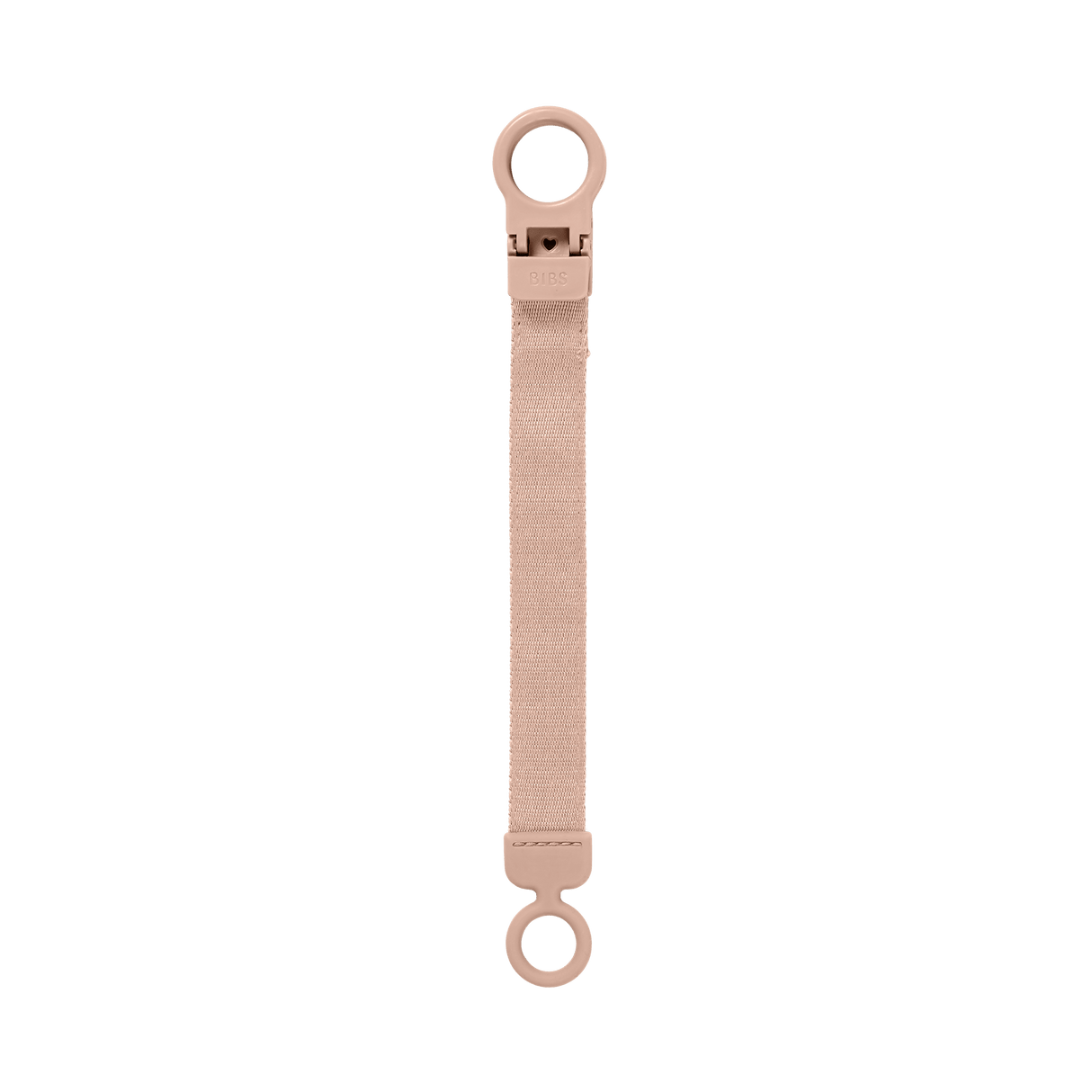 BIBS Pacifier Soother Clip - Blush