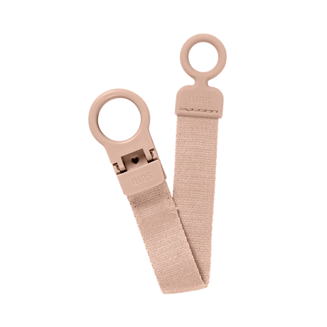 BIBS Pacifier Soother Clip - Blush
