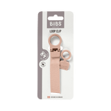 BIBS Pacifier Soother Clip - Blush