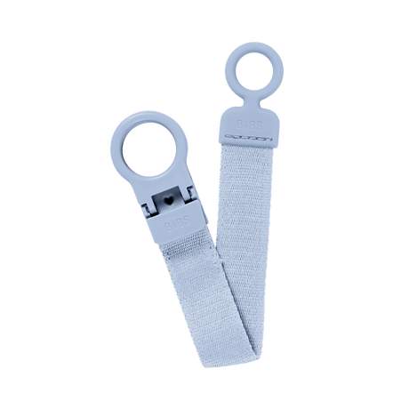 BIBS Pacifier Soother Clip - Dusty Blue