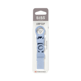 BIBS Pacifier Soother Clip - Dusty Blue
