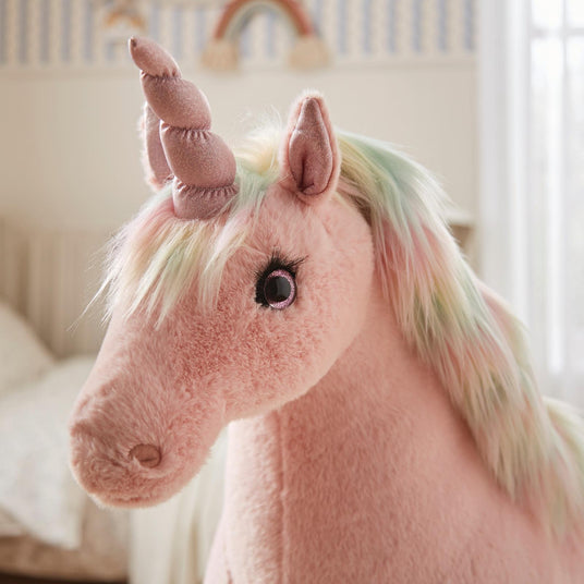 CuddleCo Standing Unicorn 90cm - Rainbow