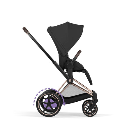 Cybex ePriam 2026 Birth & Beyond Bundle with Cloud T, Sirona T & ISOFIX Base - Rose Gold/Sepia Black