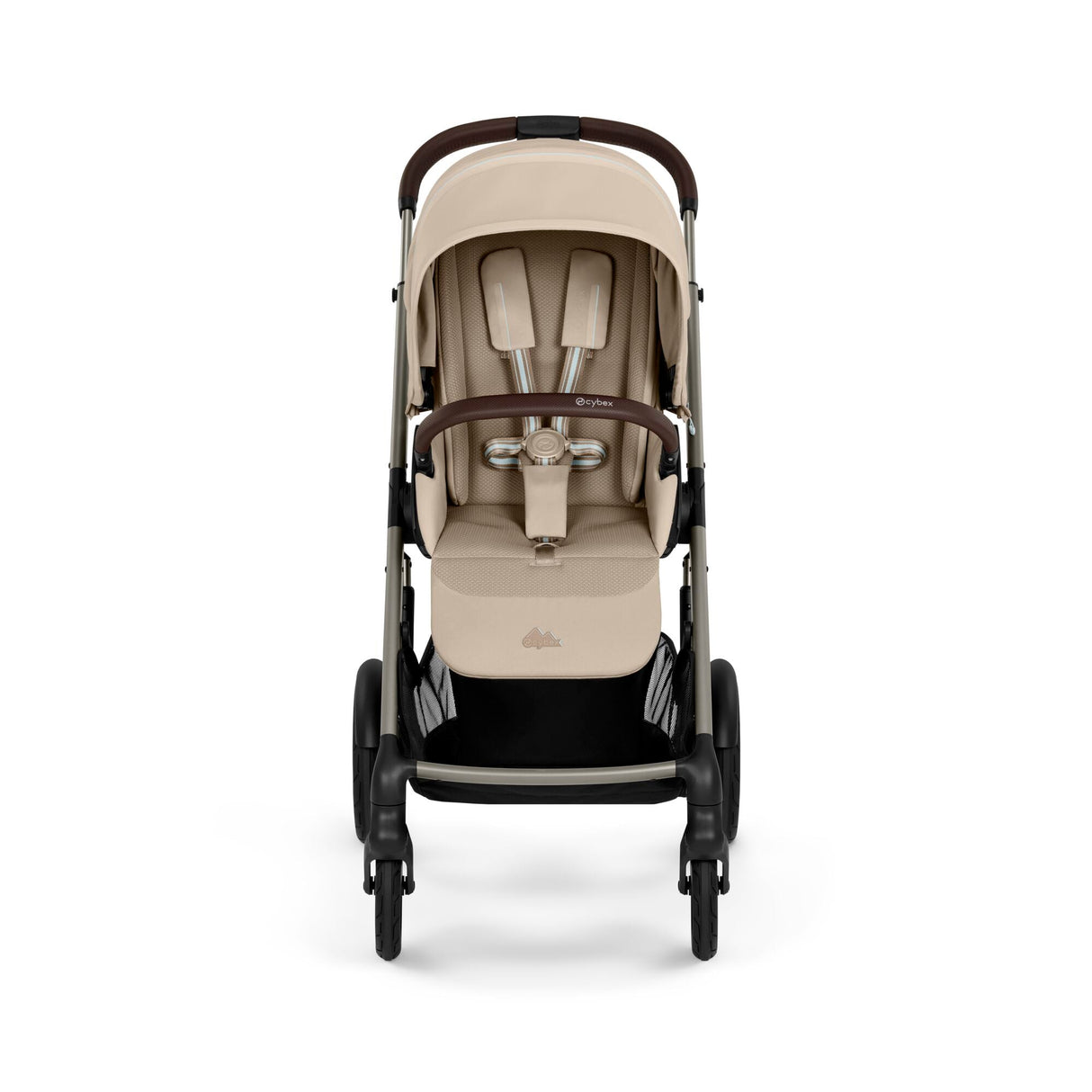 Cybex Talos S Lux Carrycot Travel System with Cloud T Car Seat & ISOFIX Base - Almond Beige