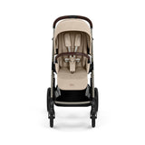 Cybex Talos S Lux Carrycot Travel System with Cloud T Car Seat & ISOFIX Base - Almond Beige