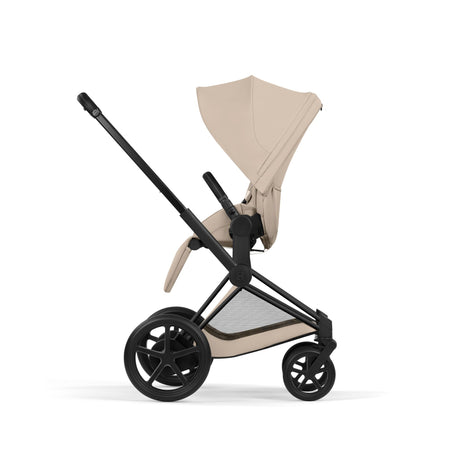 Cybex ePriam 2026 Ultimate Bundle with Cloud T & ISOIFX Base - Matt Black/Cozy Beige