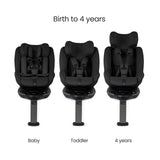 Silver Cross Approach Plus 360 Car Seat - Iconic Black