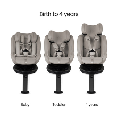 Silver Cross Approach Plus 360 Car Seat - Natural Taupe
